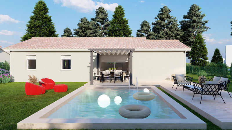 Maison - 84 m² - 2 pièces