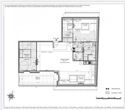 Appartement - 81 m² - 3 pièces