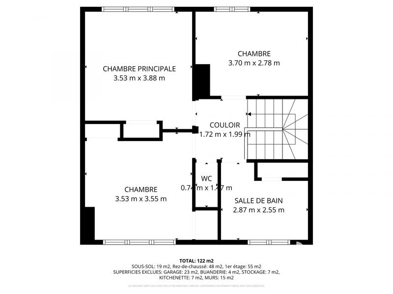 Maison - 112 m² - 6 pièces