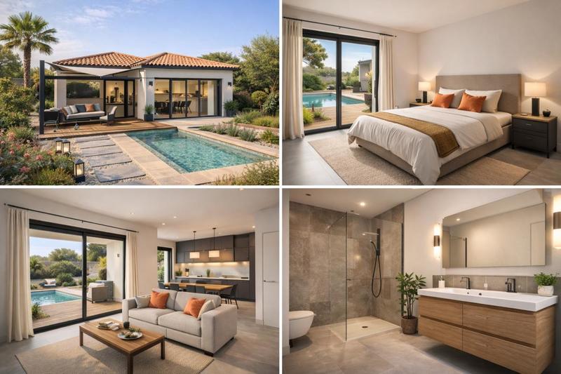 Maison - 80 m² - 4 pièces