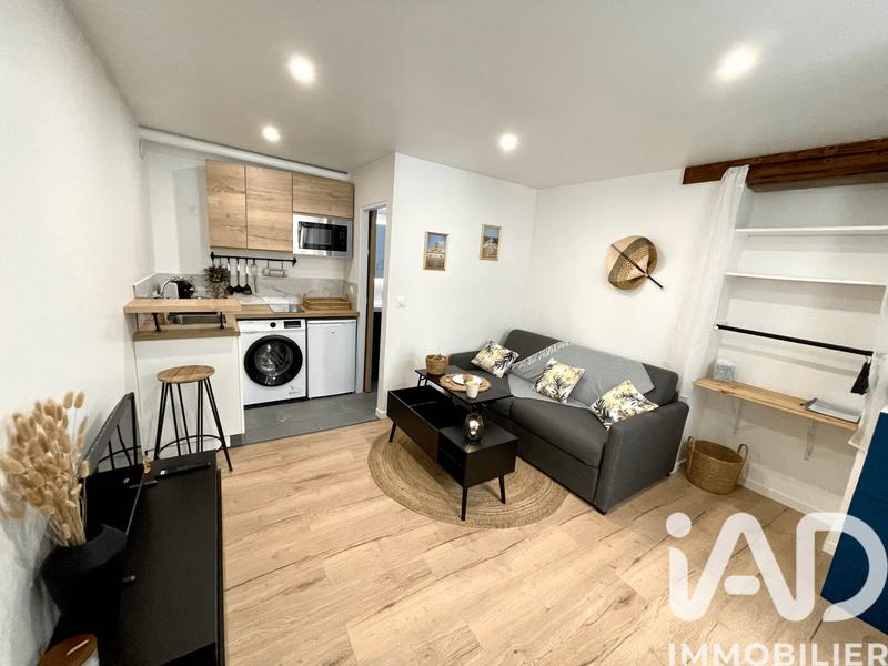 Studio - 17 m² - 1 pièce