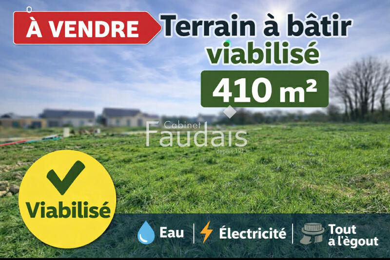 Terrain - 410 m²