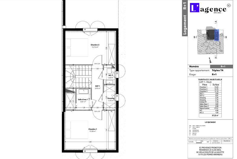 Maison - 120 m² - 5 pièces