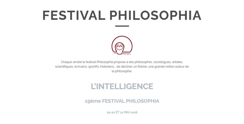 Festival Philosophia 2026