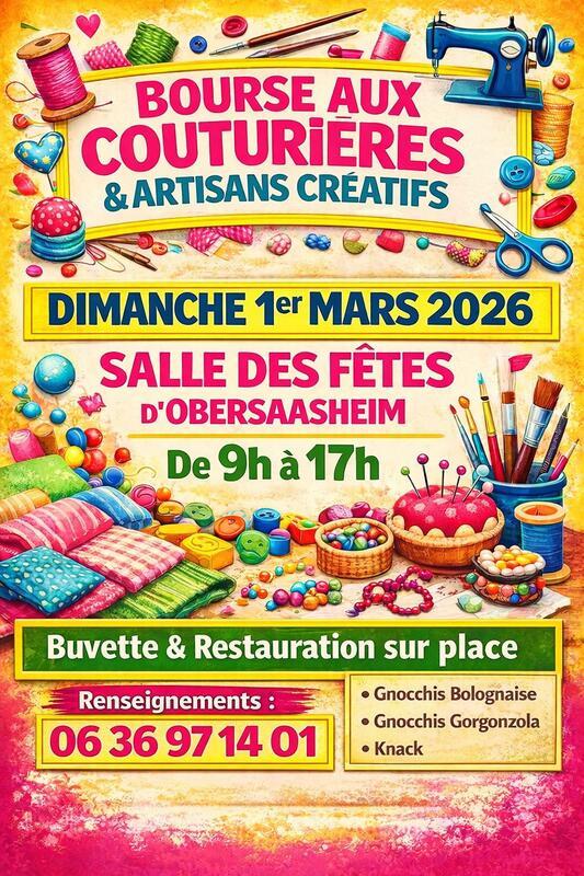 Bourse des couturières et artisans créatifs