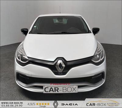Renault Clio IV 4 Rs Trophy Edc 220 n°1758 Cam de Recul-Cuir-Gps-Jantes Alu