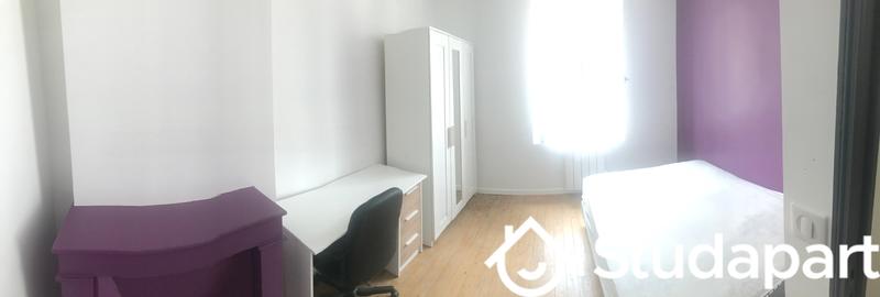 Chambre - 11 m² - 1 pièce