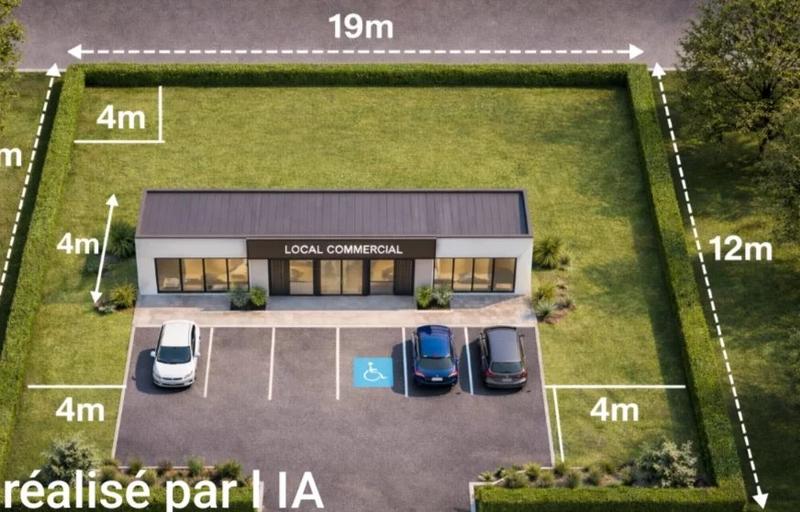 Terrain commercial - 252 m²