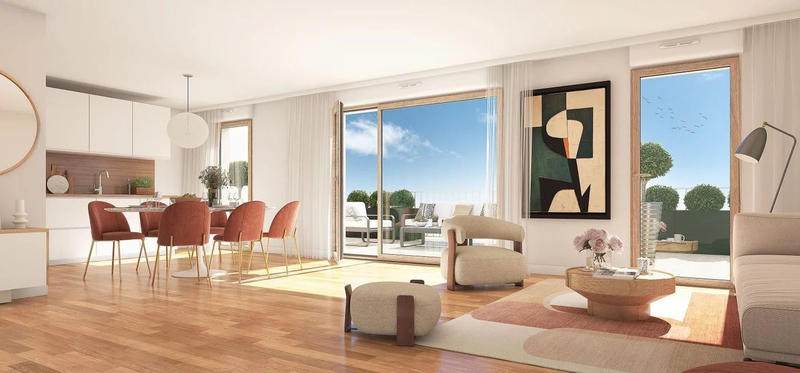 Appartement - 66 m² - 3 pièces