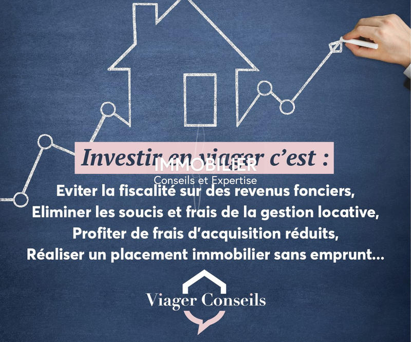 Viager - Maison - 175 m² - 4 pièces