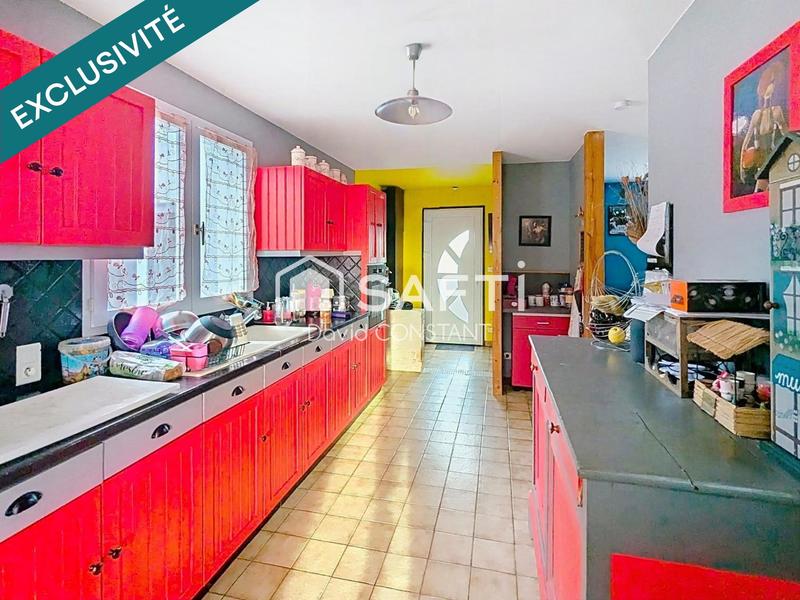 Maison - 115 m² - 5 pièces