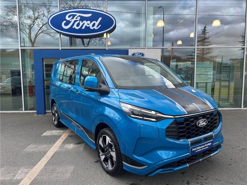 Ford Transit Custom Fourgon II Cabine Approfondie Ca 320 L1h1 2.5 Duratec 232 Ch Phev Cvt Sport