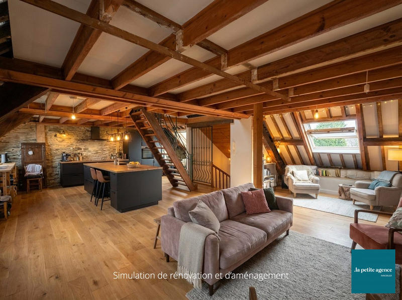 Duplex - 65 m² - 3 pièces