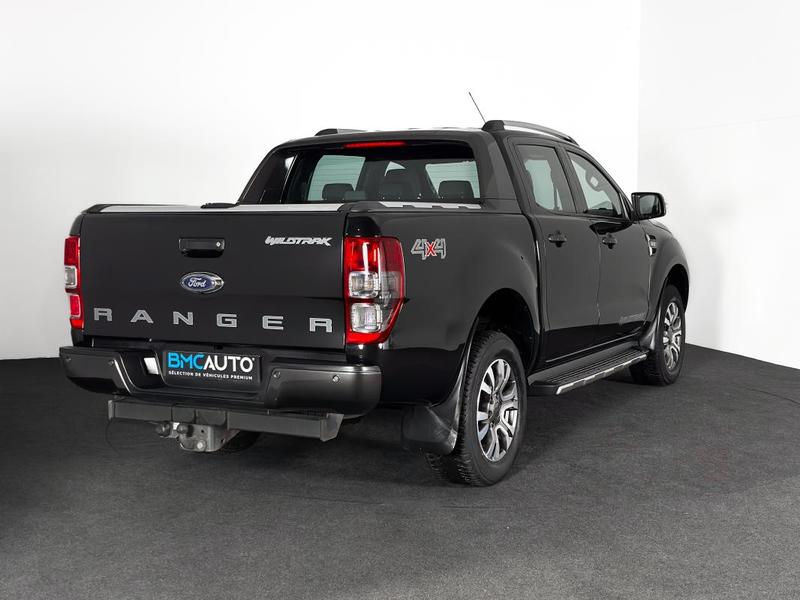 Ford Ranger Double Cabine 1°Main 3.2l Tdci 200ch Wildtrack Cuir Chauff Carplay Gps Camera Attelage