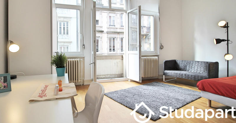 Chambre - 13 m² - 1 pièce