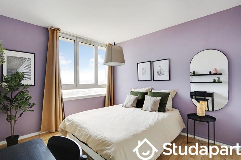 Chambre - 13 m² - 1 pièce