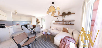 Appartement - 61 m² - 3 pièces