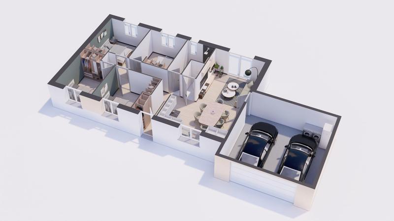 Maison - 85 m² - 6 pièces