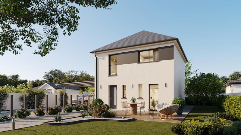 Maison de village - 90 m² - 4 pièces