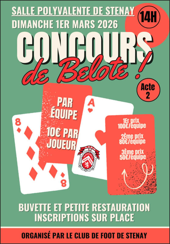 Concours de belote