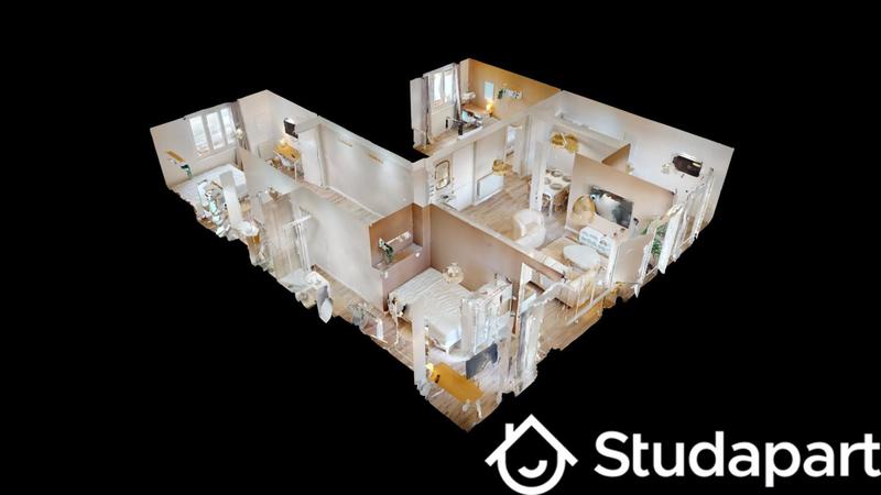 Chambre - 11 m² - 1 pièce