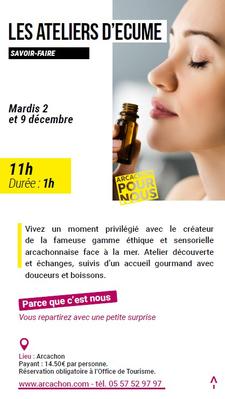 Arcachon pour nous : les ateliers d'Ecume
