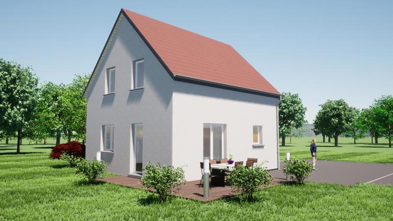 Maison - 90 m² - 5 pièces