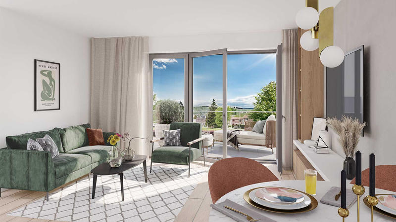 Appartement - 86 m² - 4 pièces