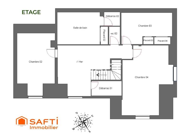 Maison - 180 m² - 7 pièces