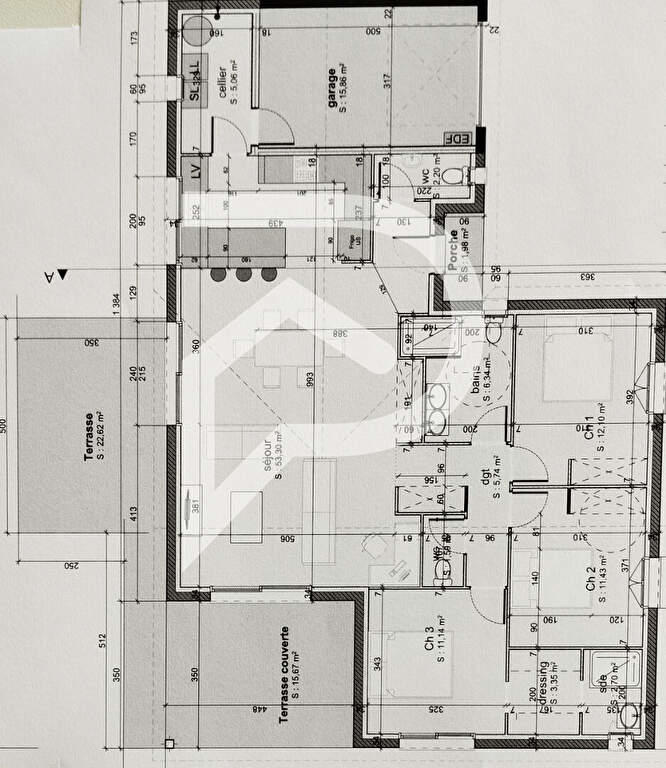 Maison - 115 m² - 4 pièces