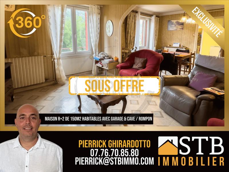 Maison - 165 m² - 6 pièces