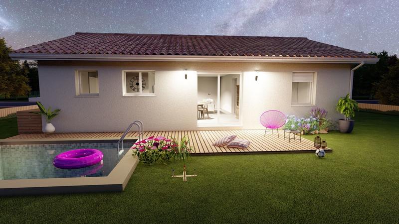 Maison - 75 m² - 5 pièces