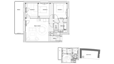 Appartement - 71 m² - 4 pièces