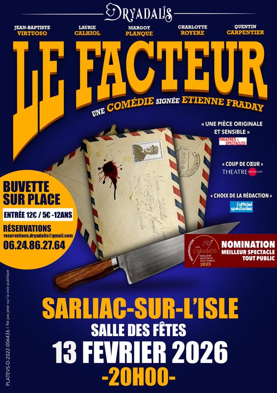 Le Facteur - Pièce de théâtre - Compagnie Dryadalis