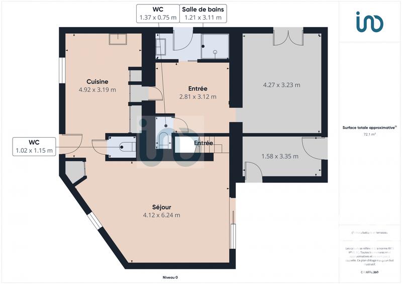 Maison - 116 m² - 6 pièces