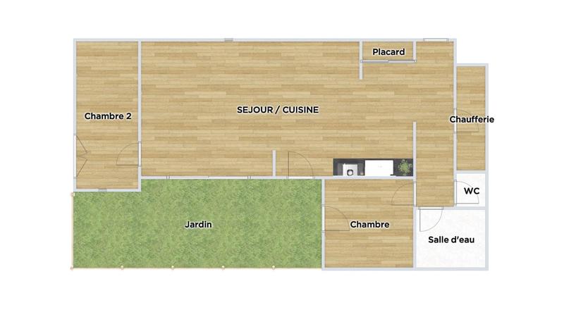 Appartement - 75 m² - 3 pièces