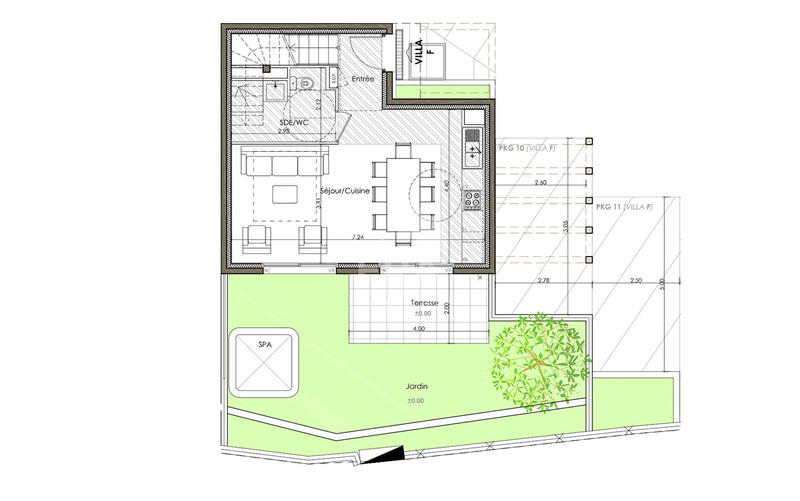 Maison - 72 m² - 3 pièces