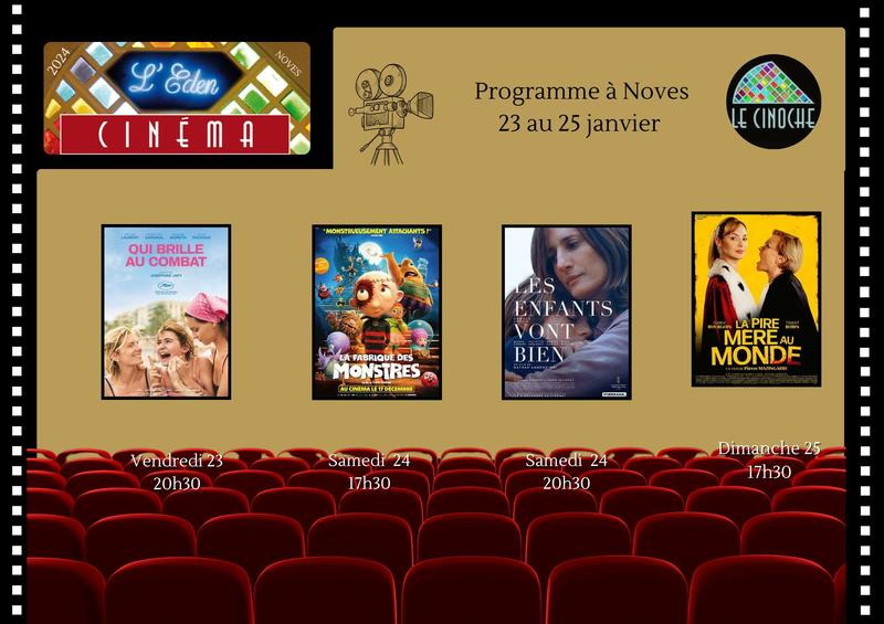 Programme Cinéma de l'Eden