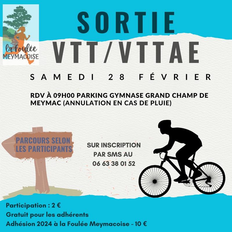 Sortie Vtt - Vttae