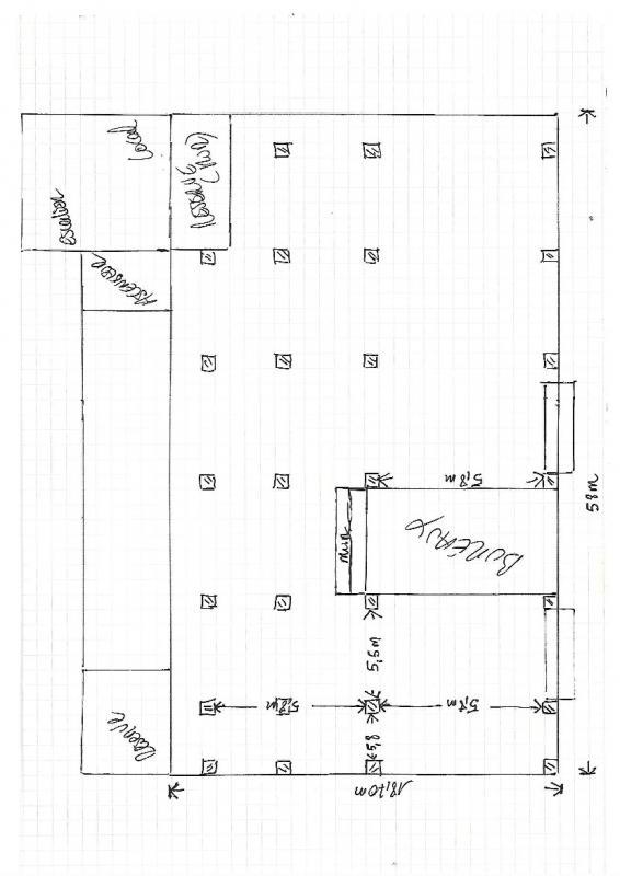 Entrepôt - 1 500 m²