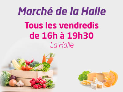 Marché de Nueil-Les-Aubiers - la Halle