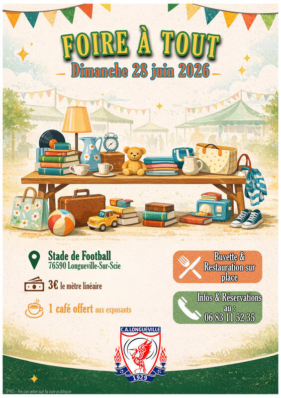 Foire à tout du C.A. Longuevillais football