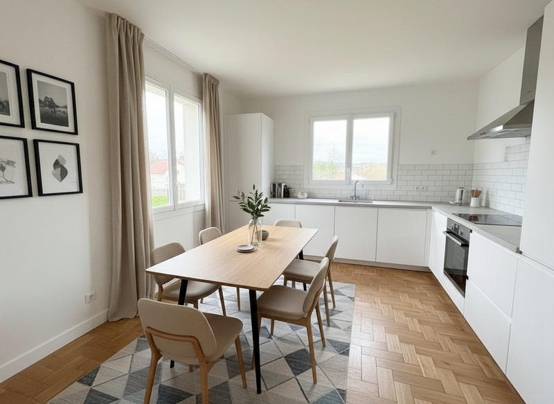 Maison traditionnelle - 93 m² - 4 pièces