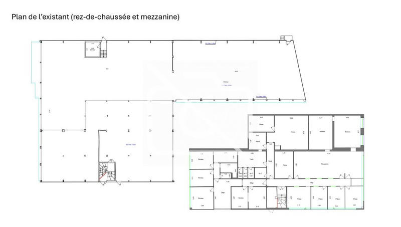 Entrepôt - 1 650 m²
