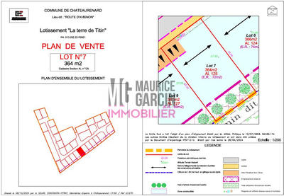 Terrain - 364 m²
