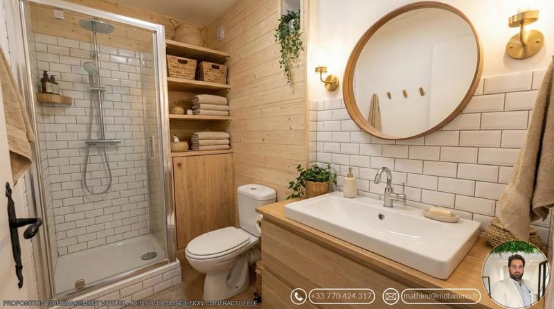 Studio - 23 m² - 1 pièce