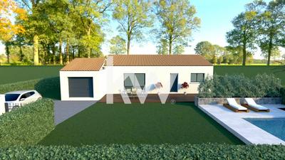 Maison - 90 m² - 4 pièces