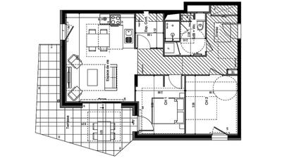 Appartement - 67 m² - 3 pièces