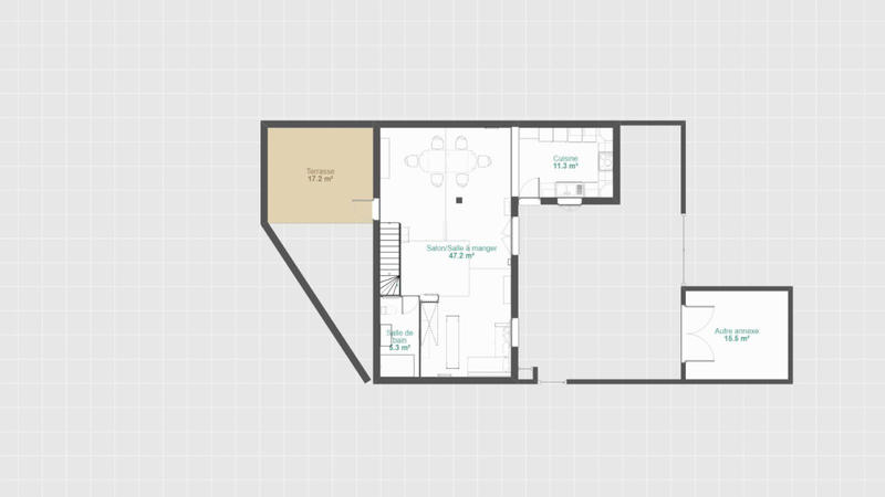 Maison - 116 m² - 4 pièces