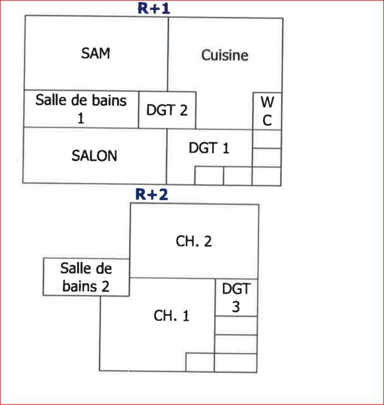 Immeuble - 130 m² - 6 pièces